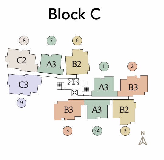 KAIA Heights Equine Seri Kembangan - Block C Layout 1