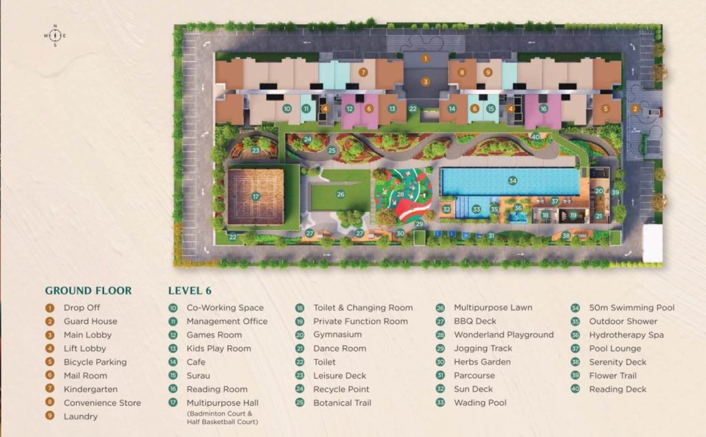 NARA at Shorea Park, Puchong - Facilities