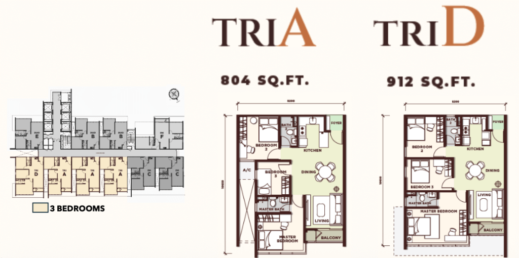 One Seputeh - 3 bedrooms