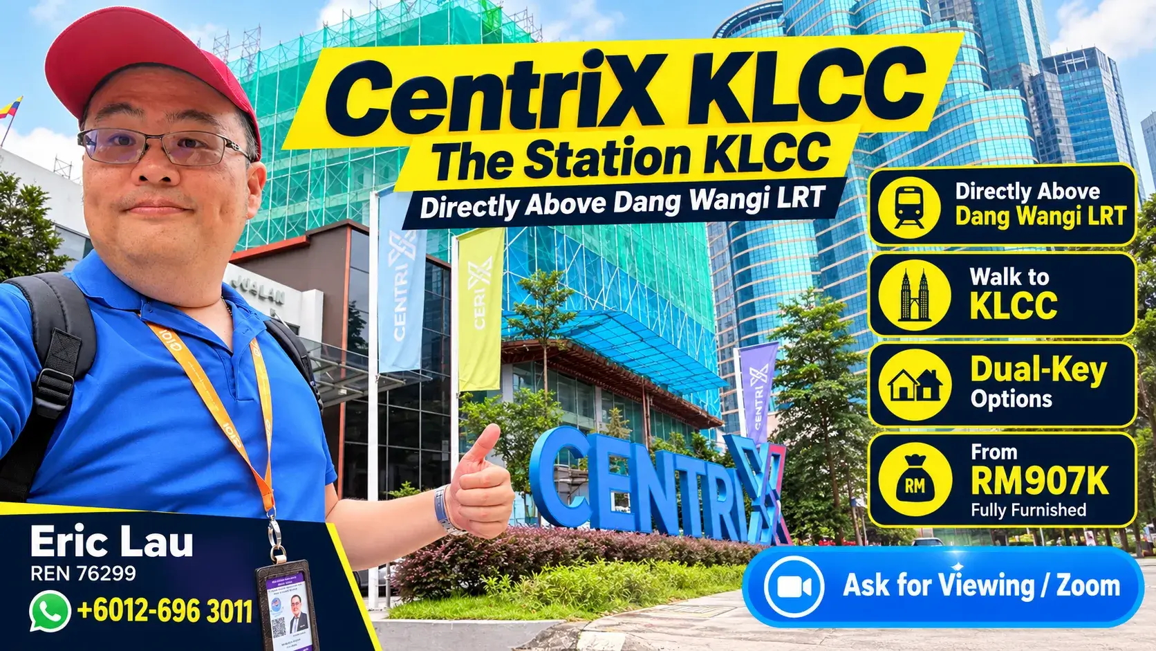 CentriX The Station KLCC Review – Directly Above Dang Wangi LRT