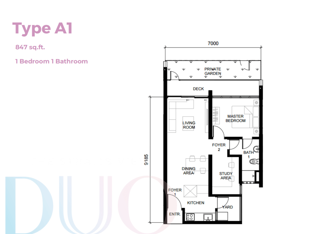 The Straits View Duo - Type A1