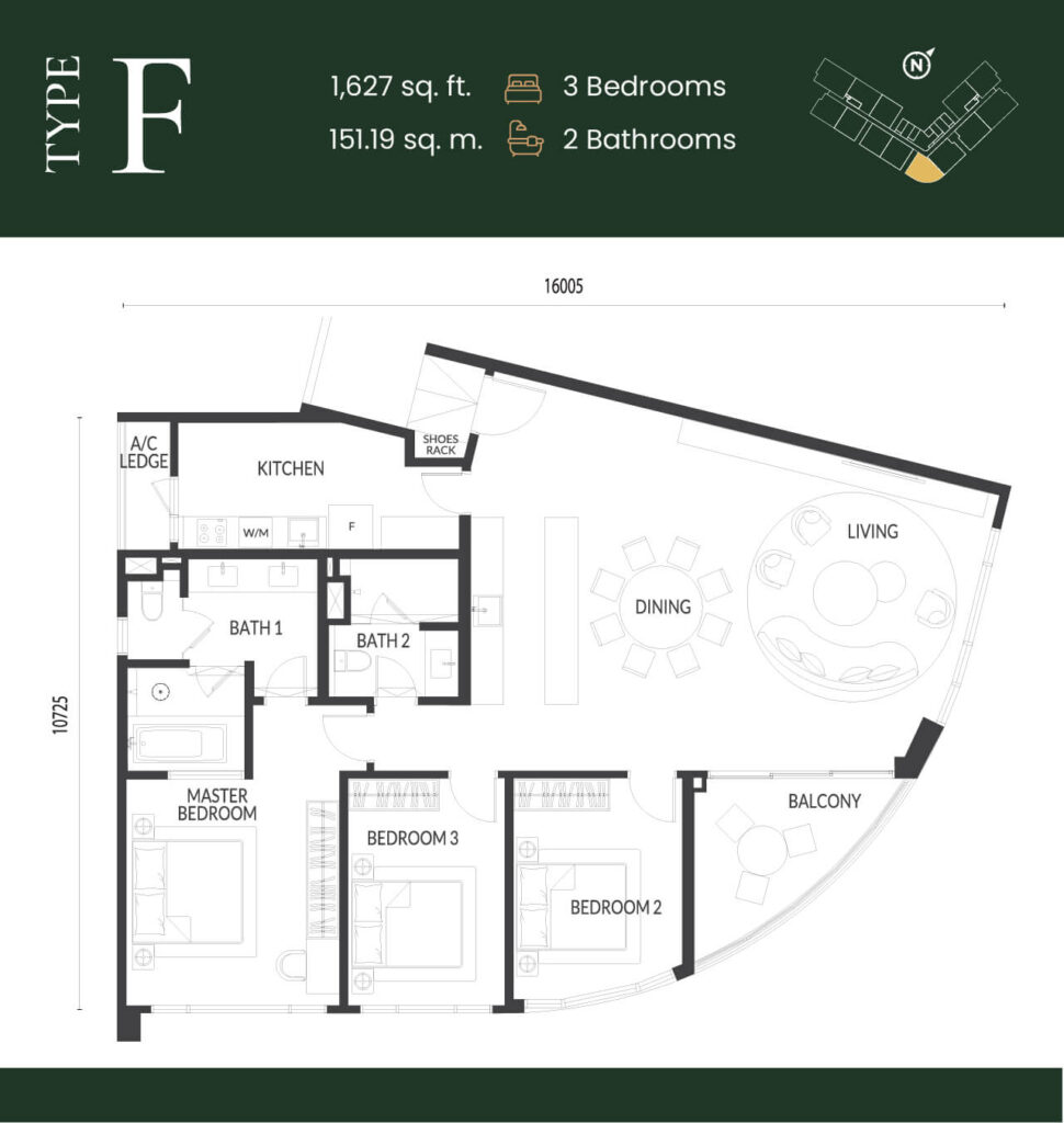 Park Green Pavilion @ Bukit Jalil - Type F