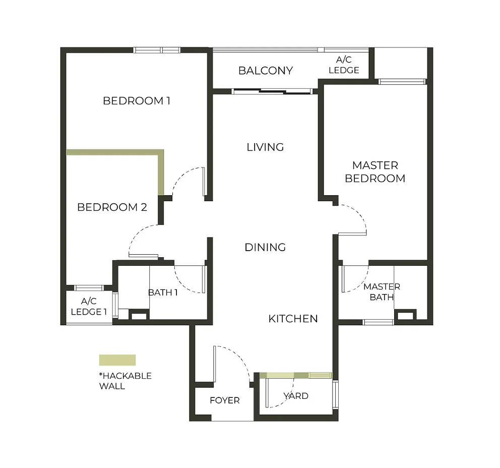 The Aldenz Residences @ Central Park Damansara Type D