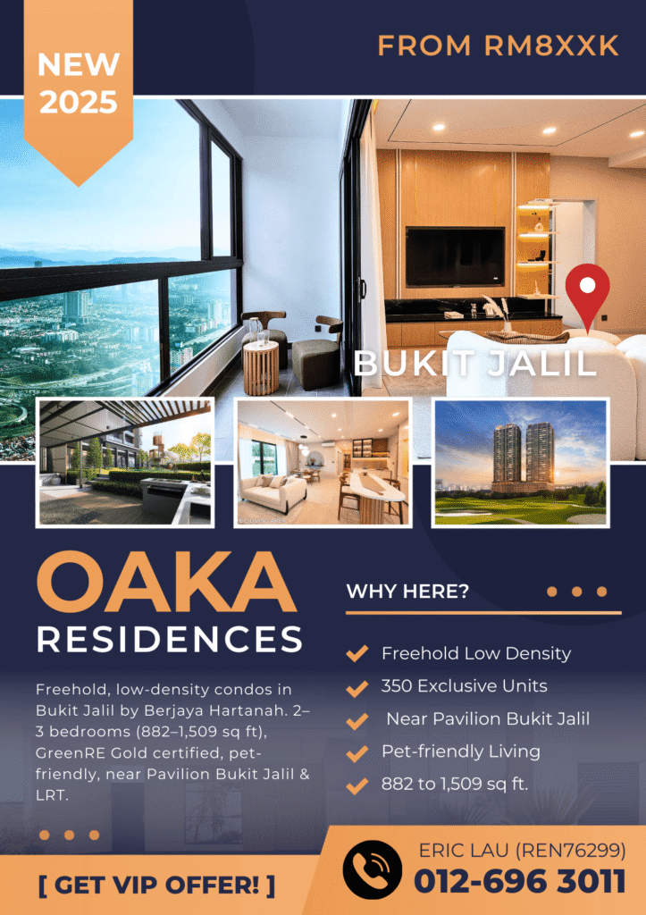 Eric Lau REN76299 - Oaka Residences Bukit Jalil