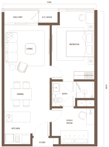 Pavilion Squiare KL - Type-B