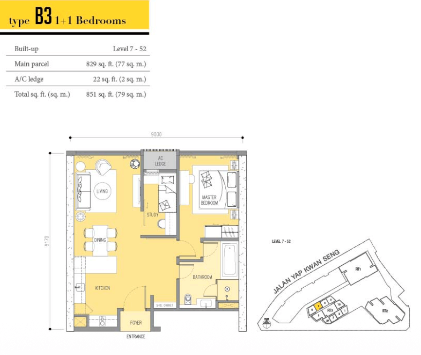 Ascott Star KLCC - Type B3