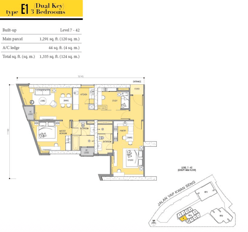 Ascott Star KLCC - Type E1