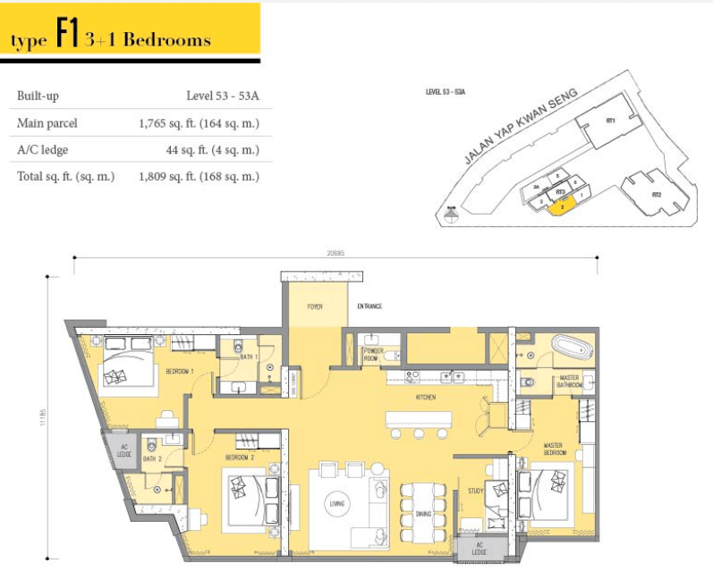 Ascott Star KLCC - Type F1