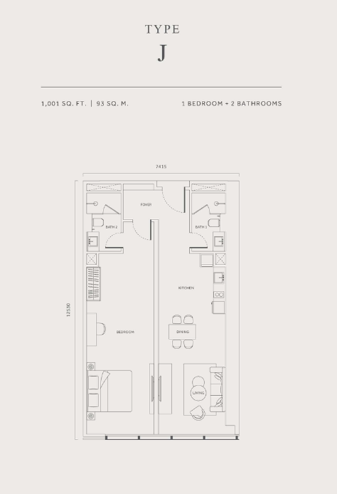CloutHaus KLCC - Type J