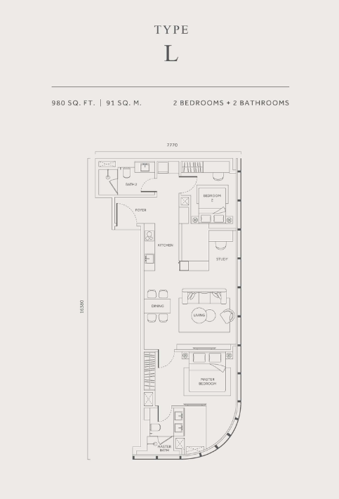 CloutHaus KLCC - Type L