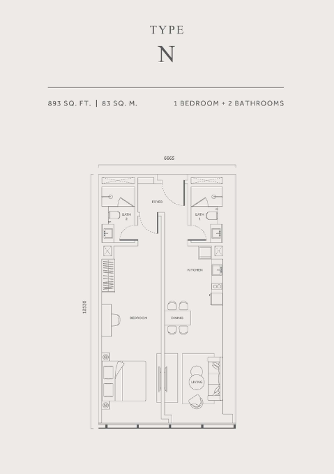 CloutHaus KLCC - Type N
