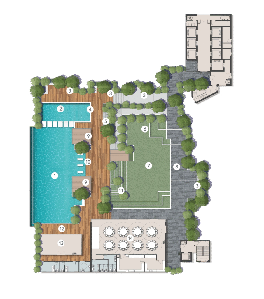 Tujuh Residences - 10th Floor Facilities