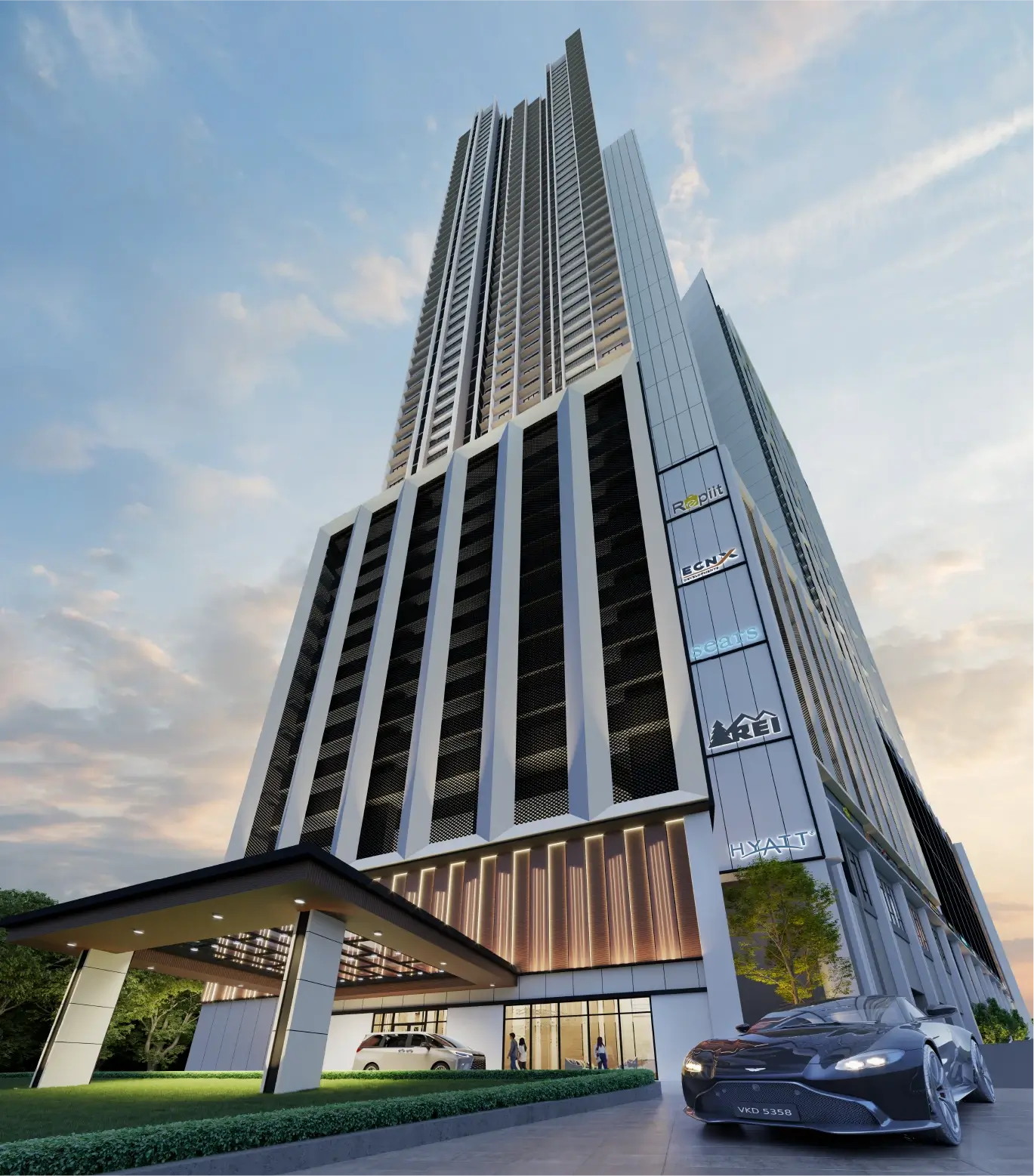 Brixton Tower Exterior