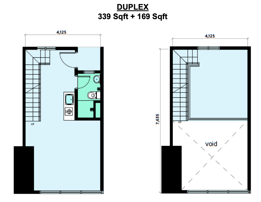 Duplex Floor Plan