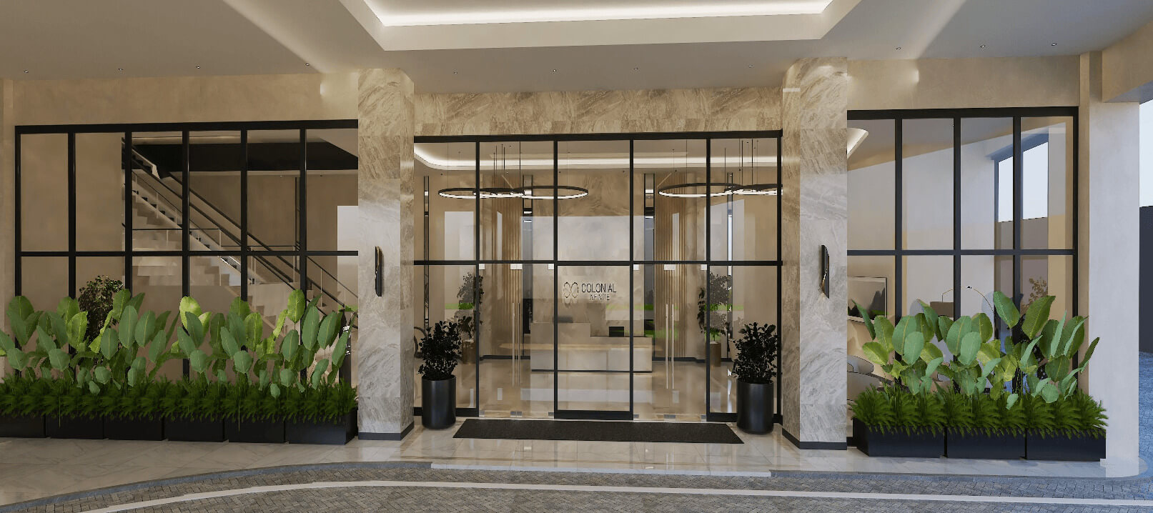 Colonial Infinite Lobby Drop Off