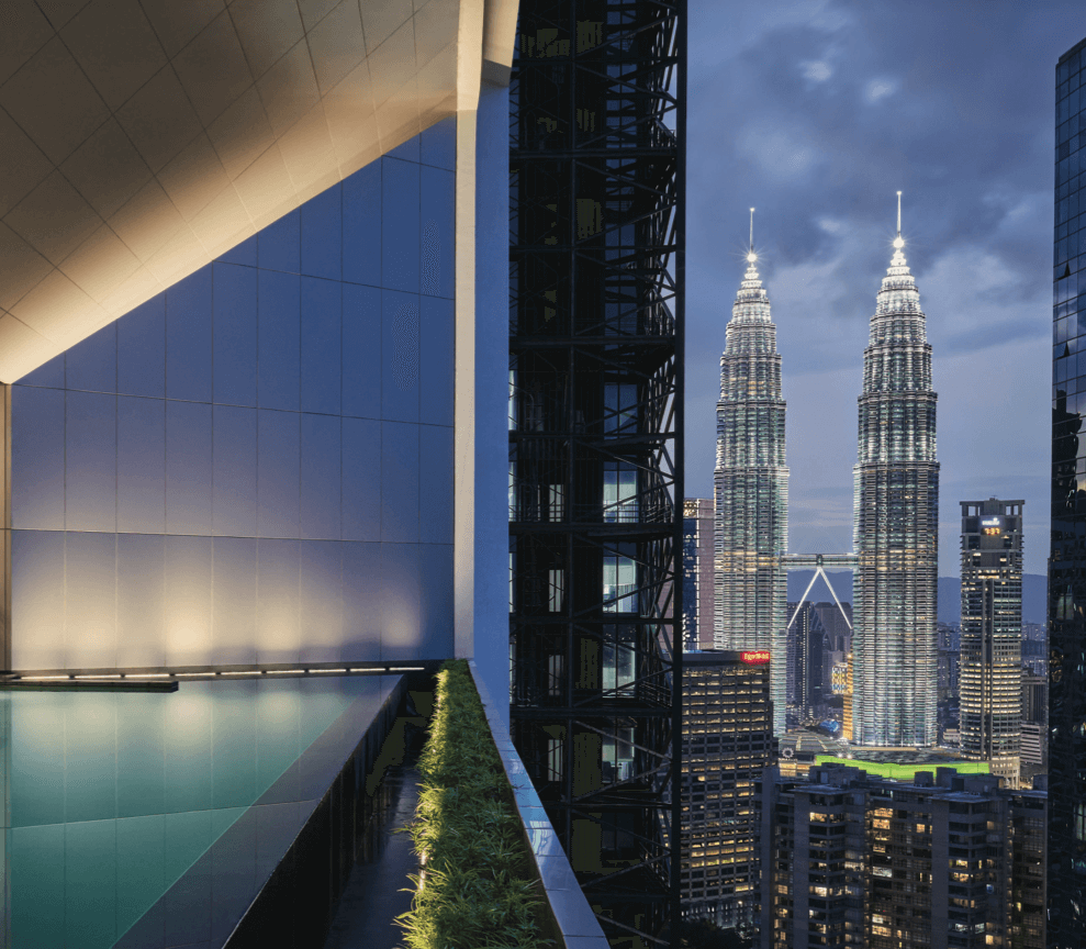 Heated Infinity Pool