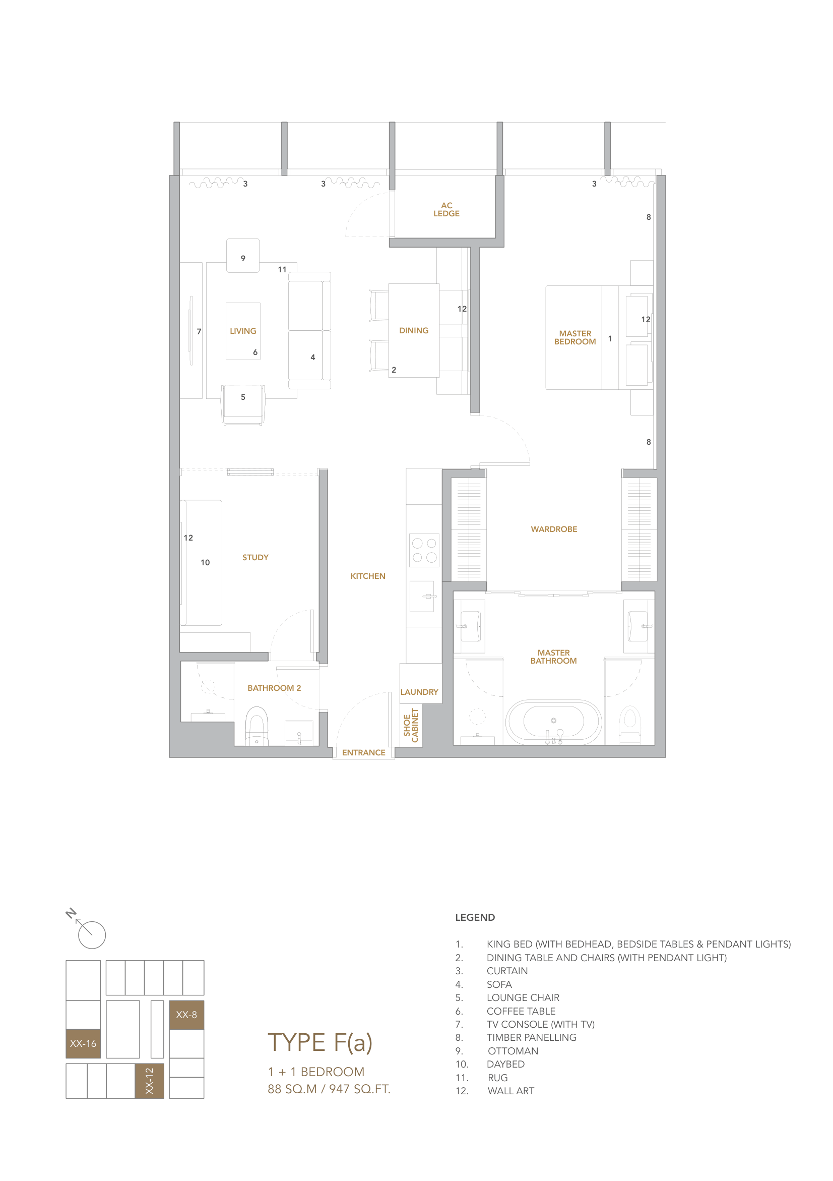 Type F(a) Floorplan