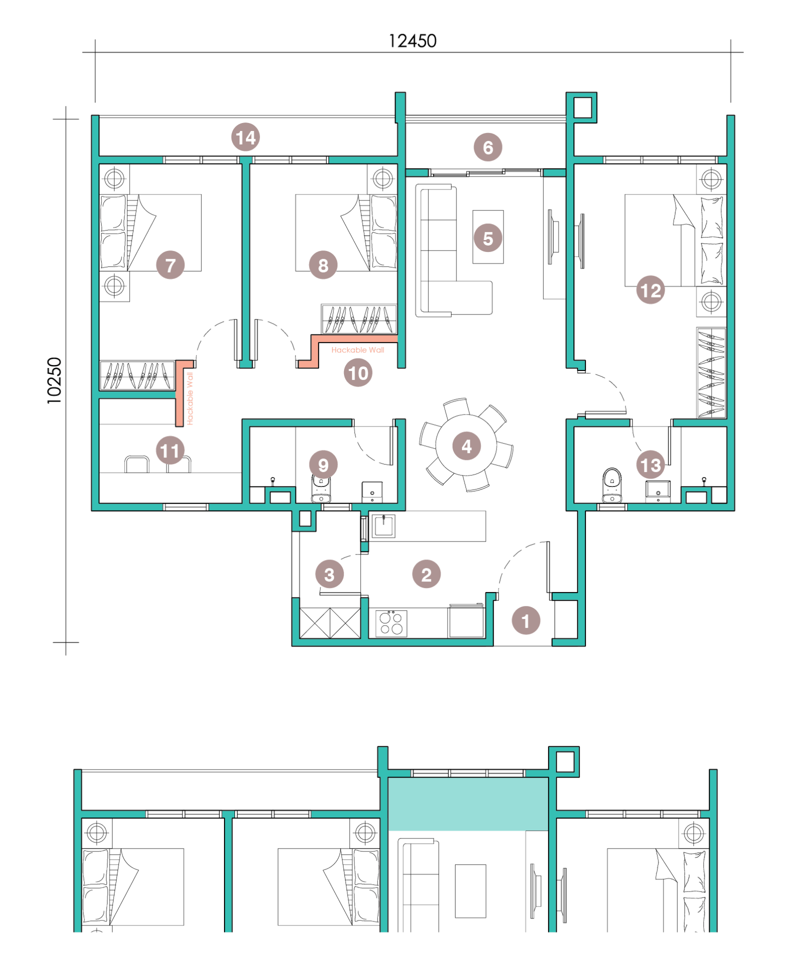 Type A1 Layout