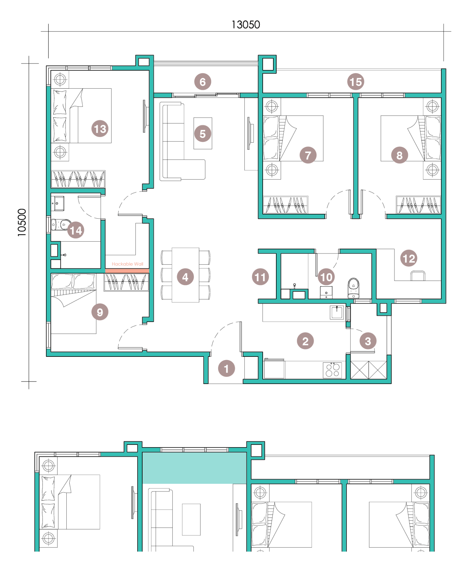 Type B1 Layout