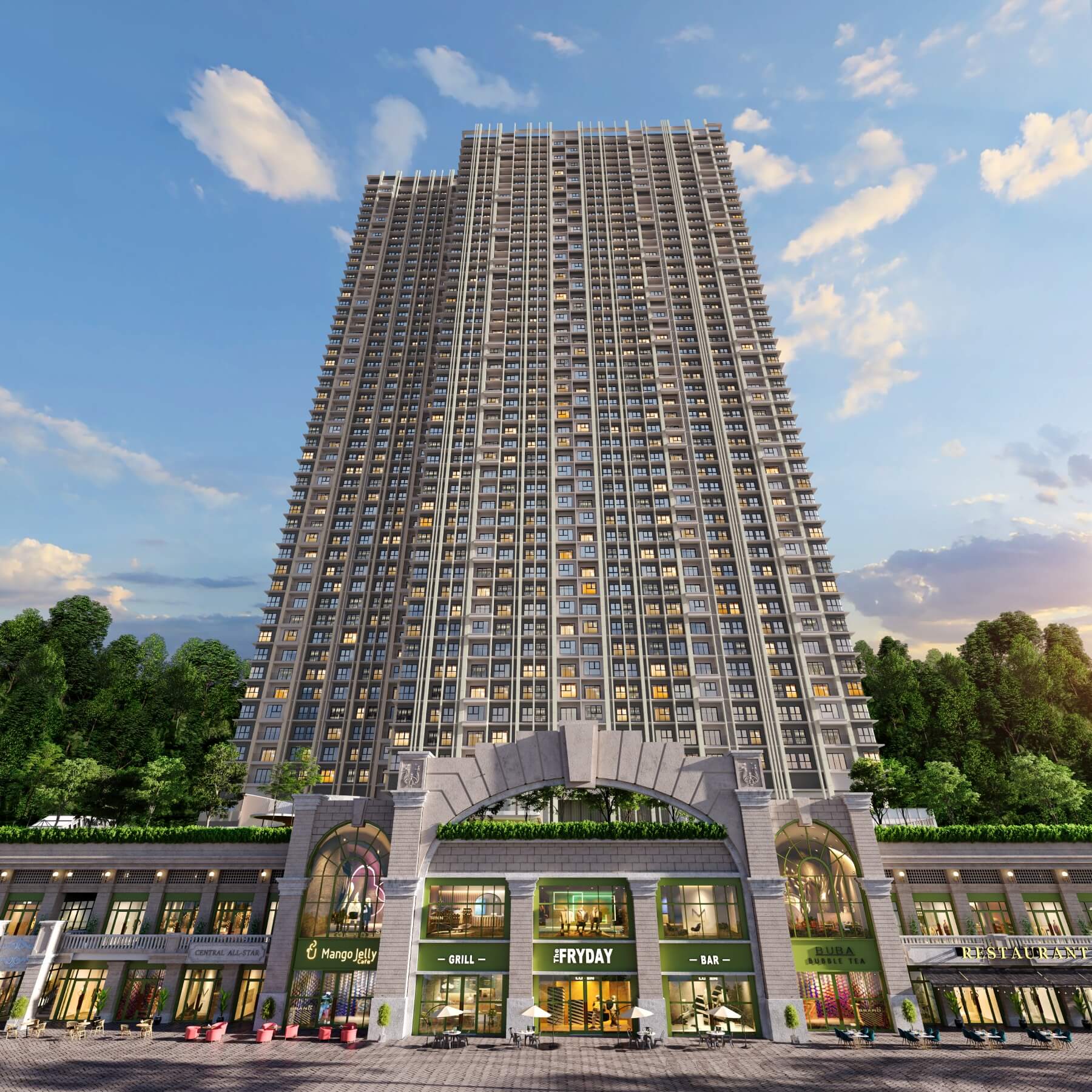 D'Tessera Architectural Facade