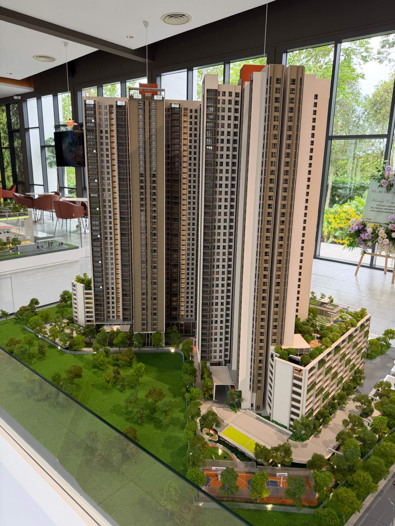 Dwi Aurora Residence Sales Gallery Scale Model