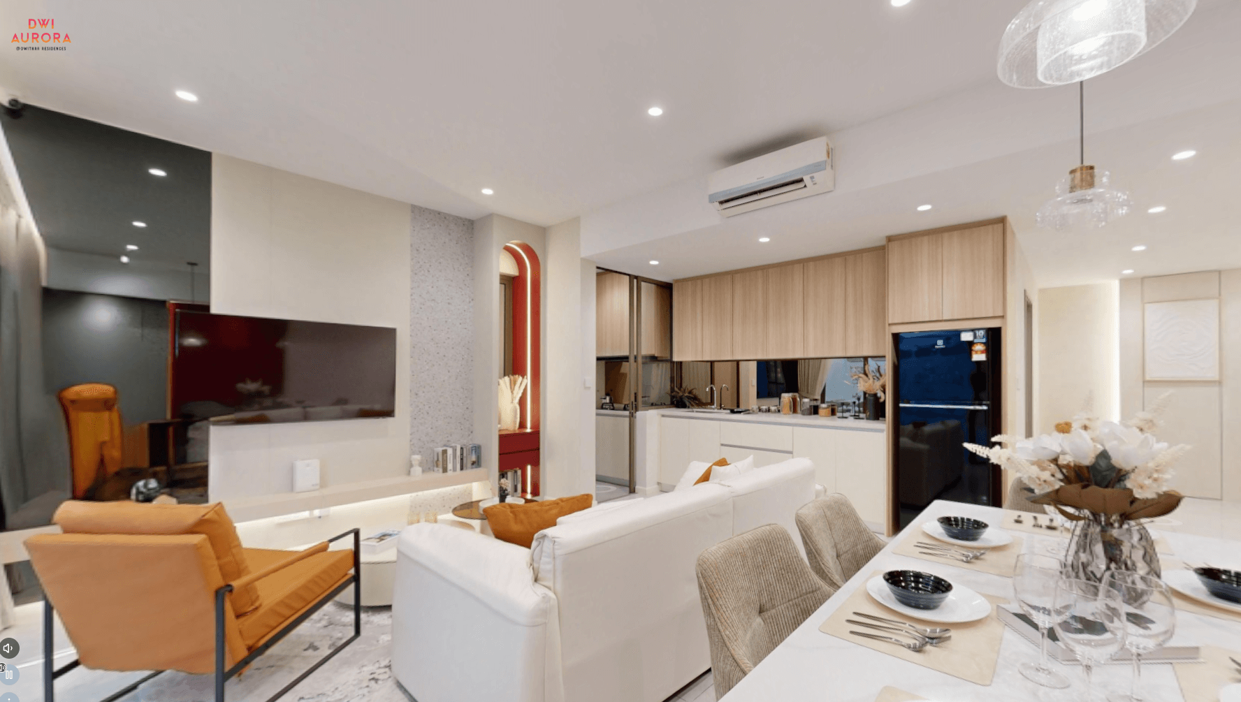 Dwi Aurora Living Area