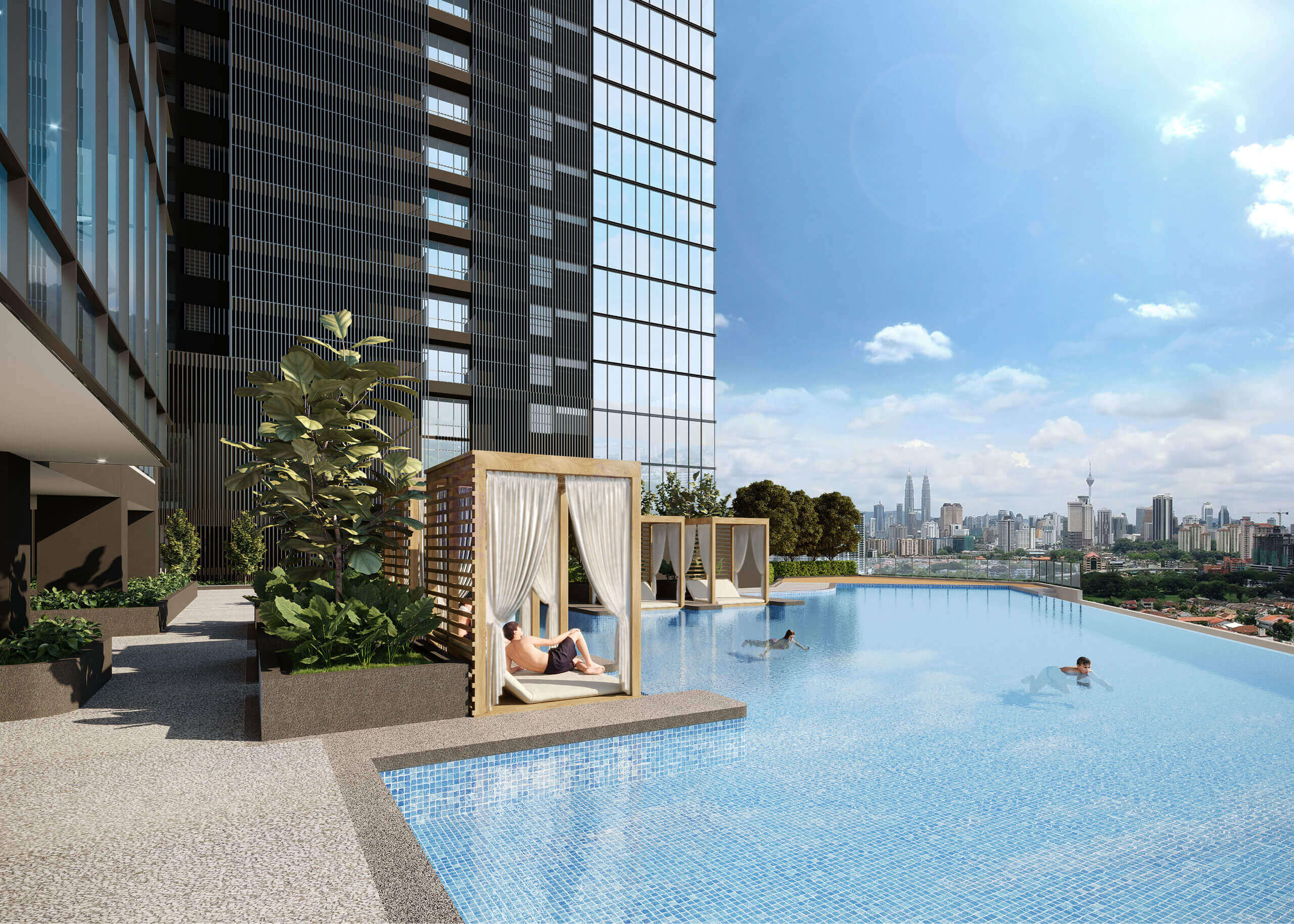 EkoTitiwangsa Pool Area