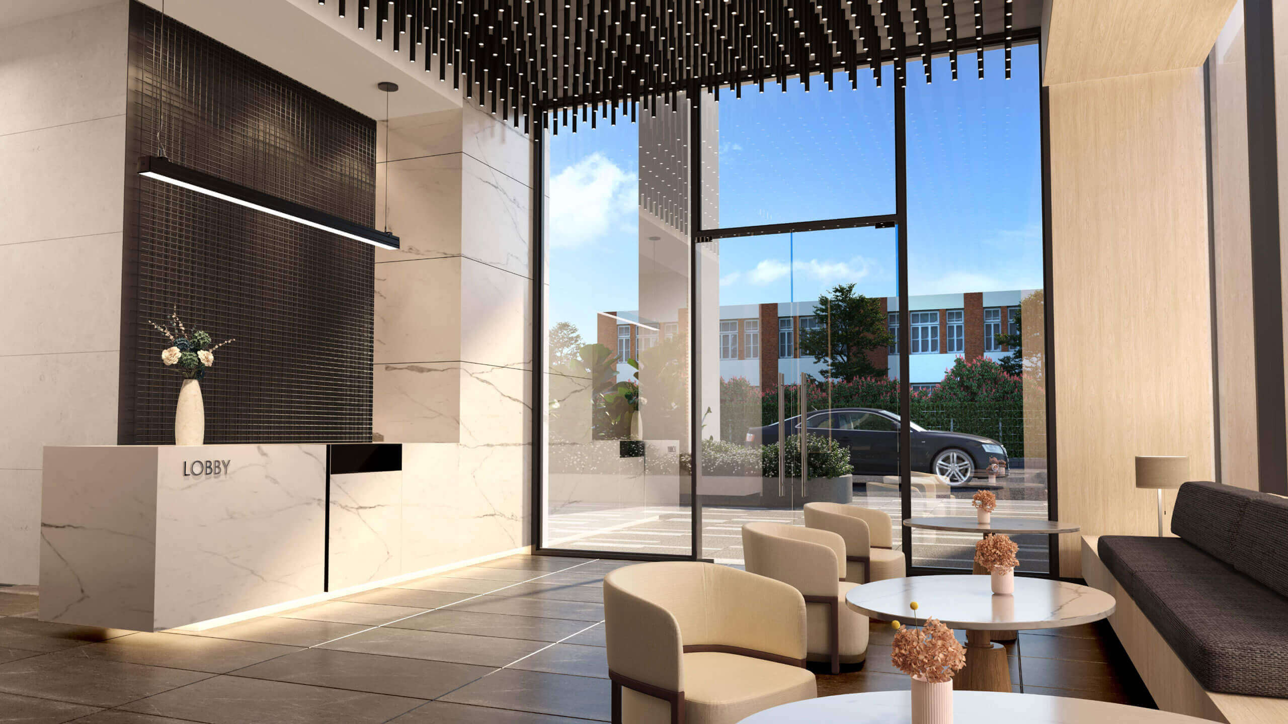 Master bedroom interior