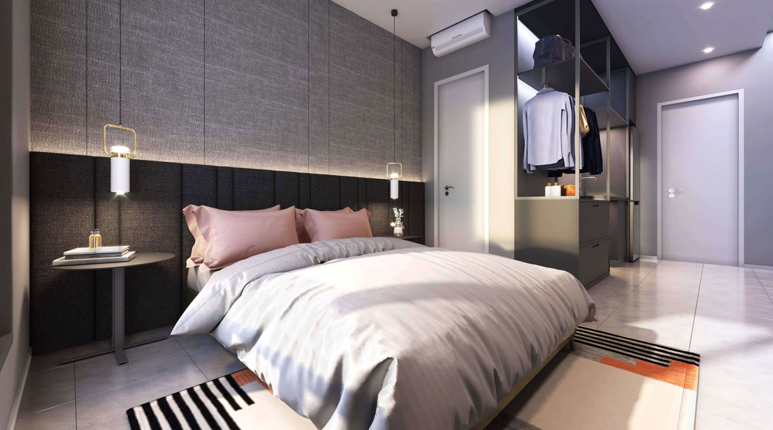 Elegant dining and kitchen area