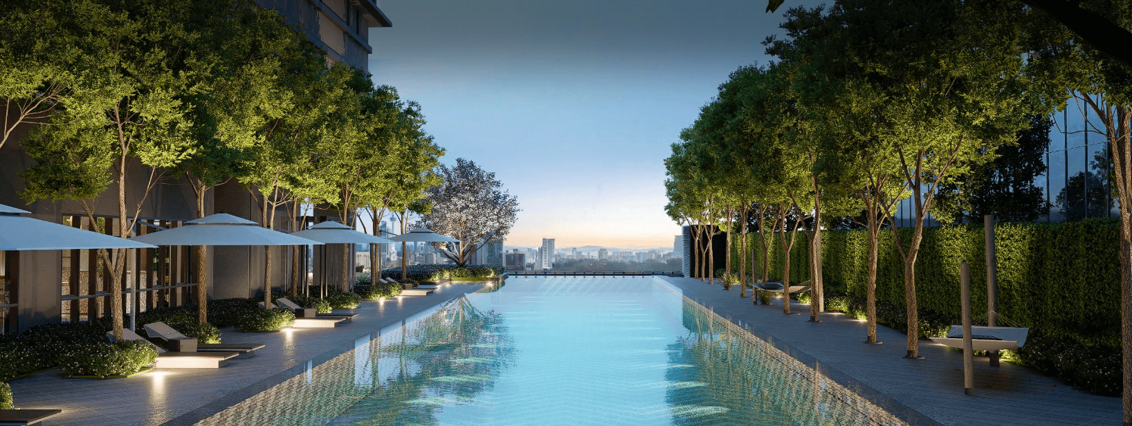 Khaya Residences Type B 1-Bedroom Layout