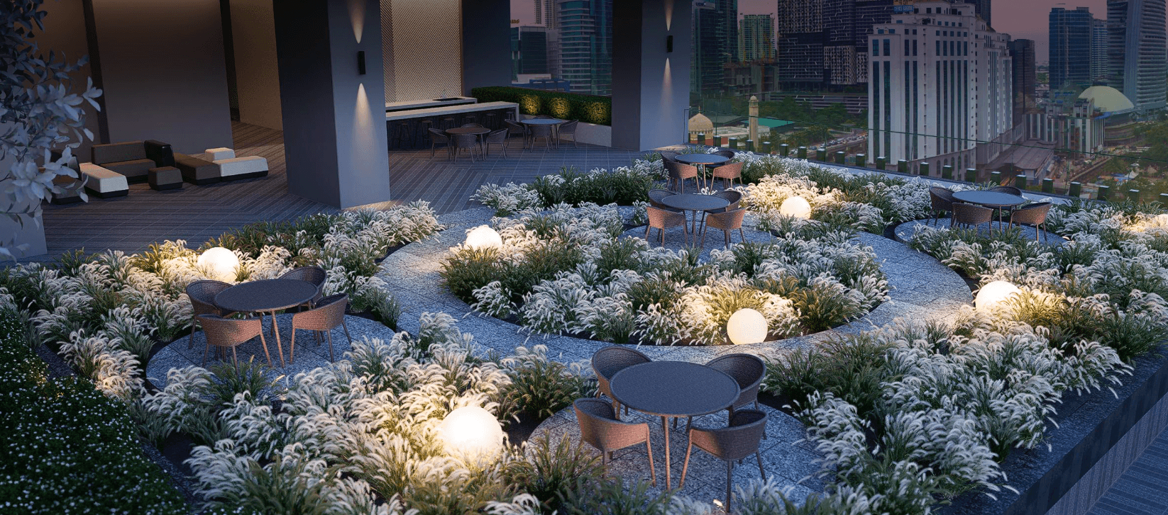 Khaya Residences Type D/E 2-Bedroom Layout