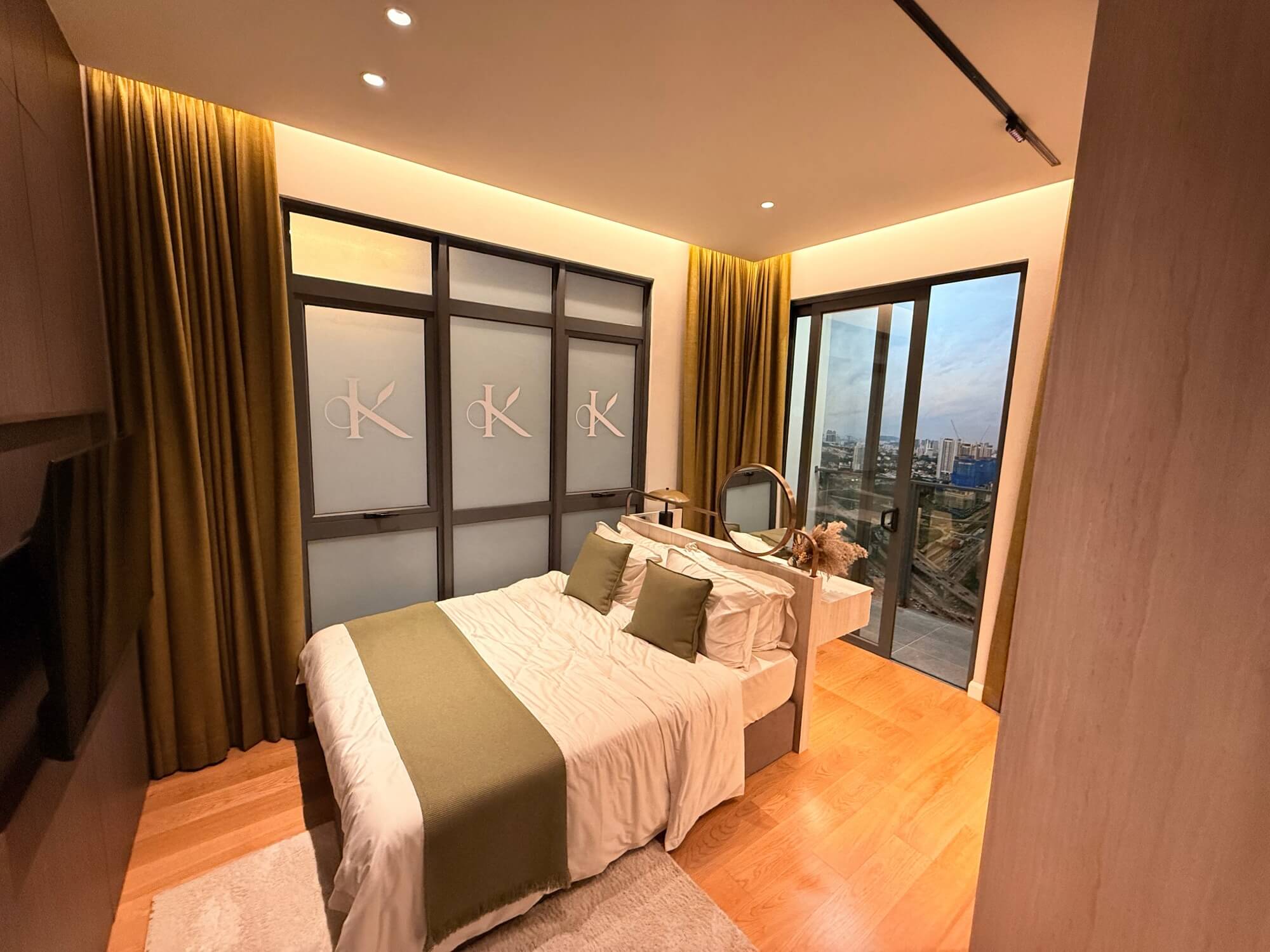 Pandangan Bilik Tidur Luas Khaya Residences