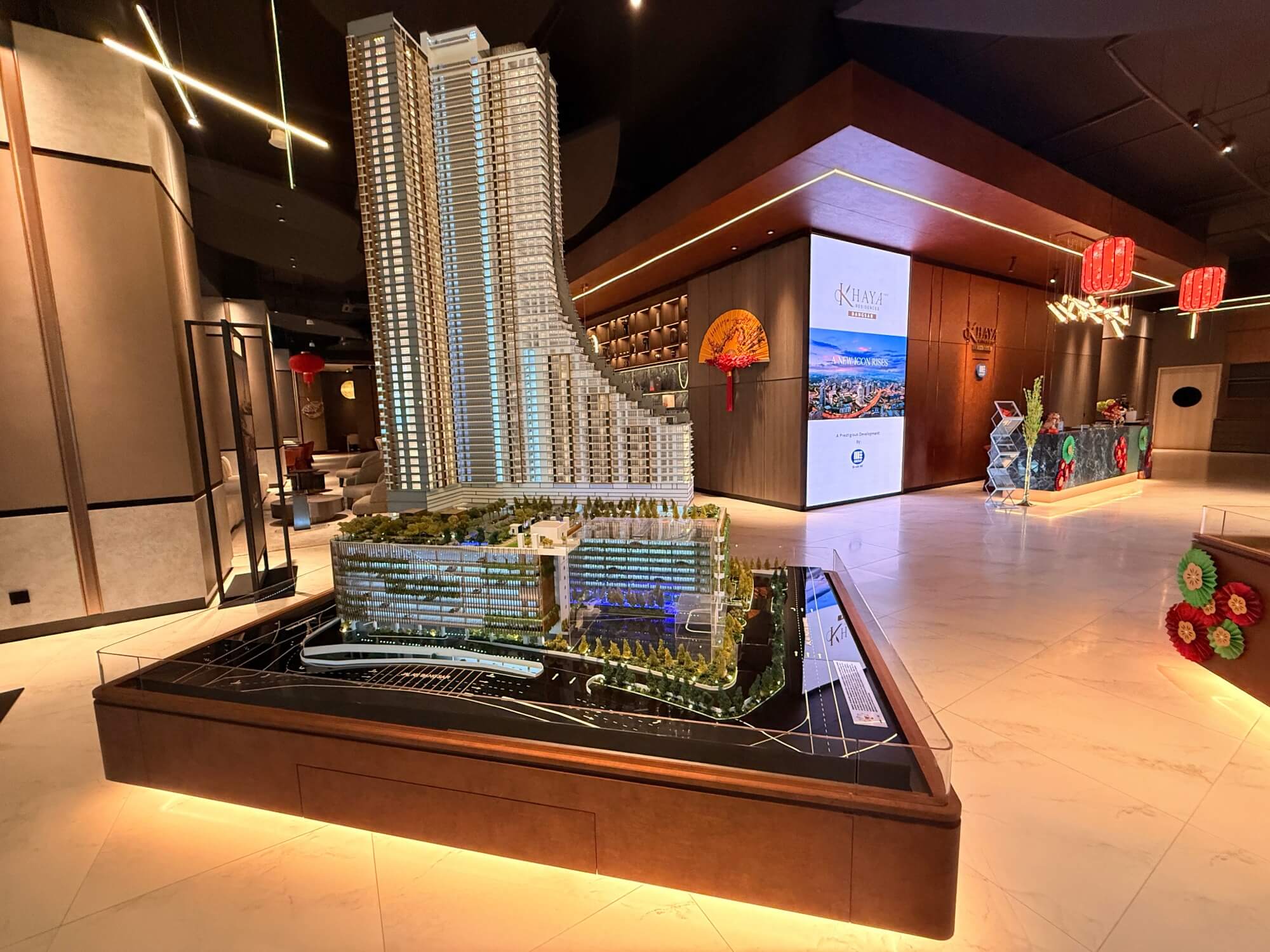 Paparan Utama Ruang Pameran Khaya Residences