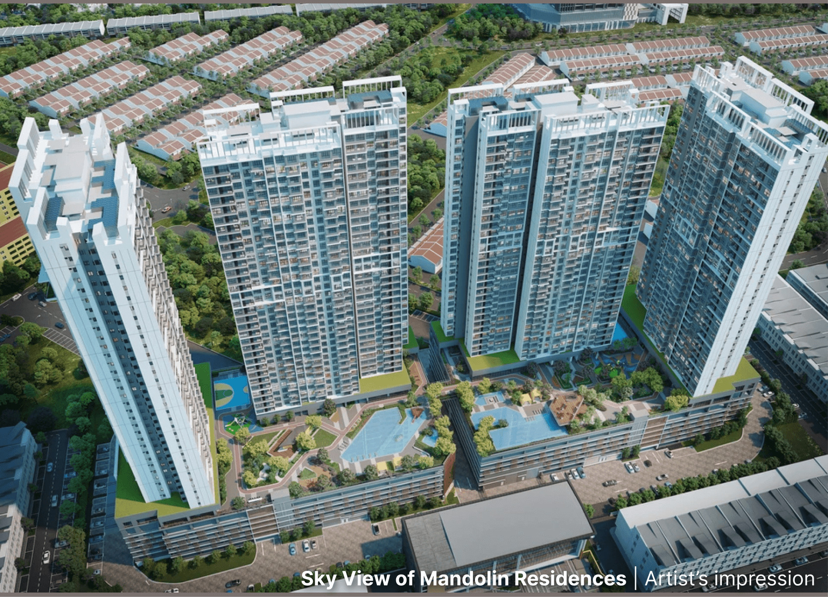 Mandolin Residences Facade