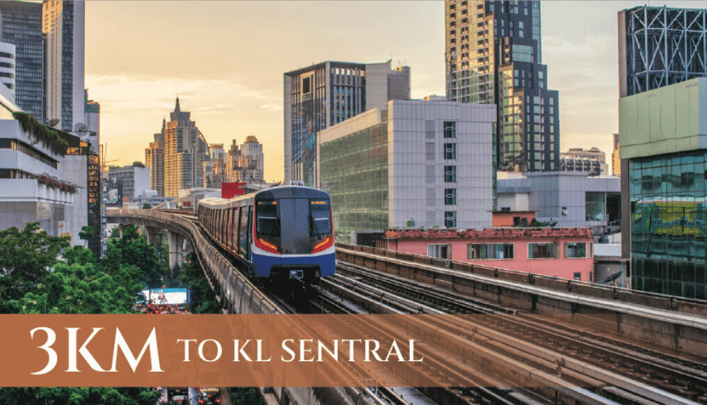 3KM to KL Sentral