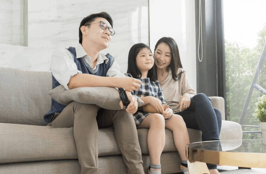 Master bedroom interior