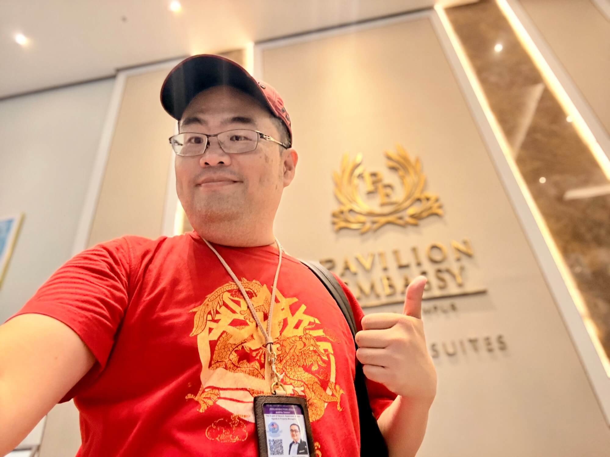 Eric Lau at Pavilion Embassy