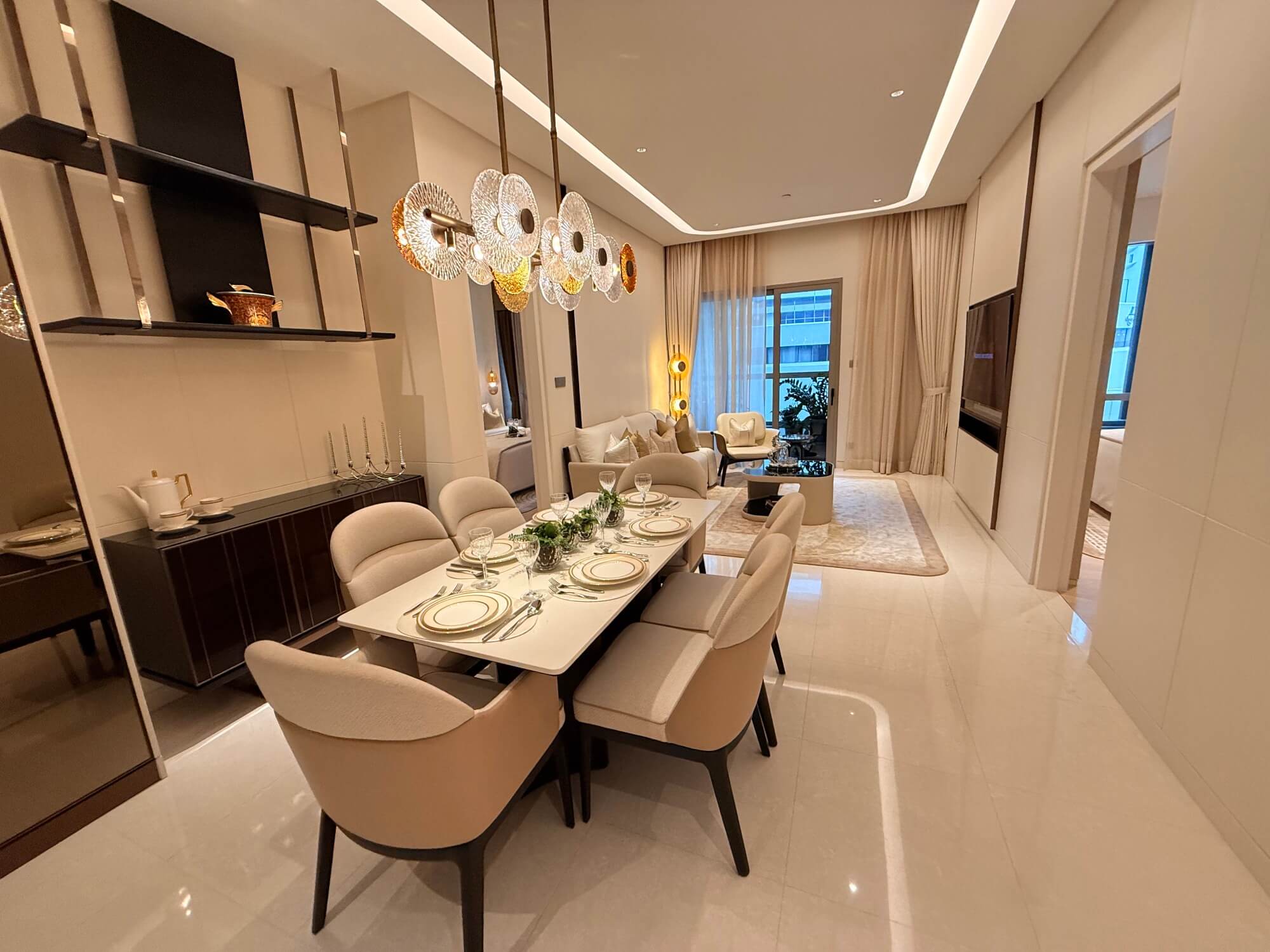 Pavilion Square Showroom Living Area