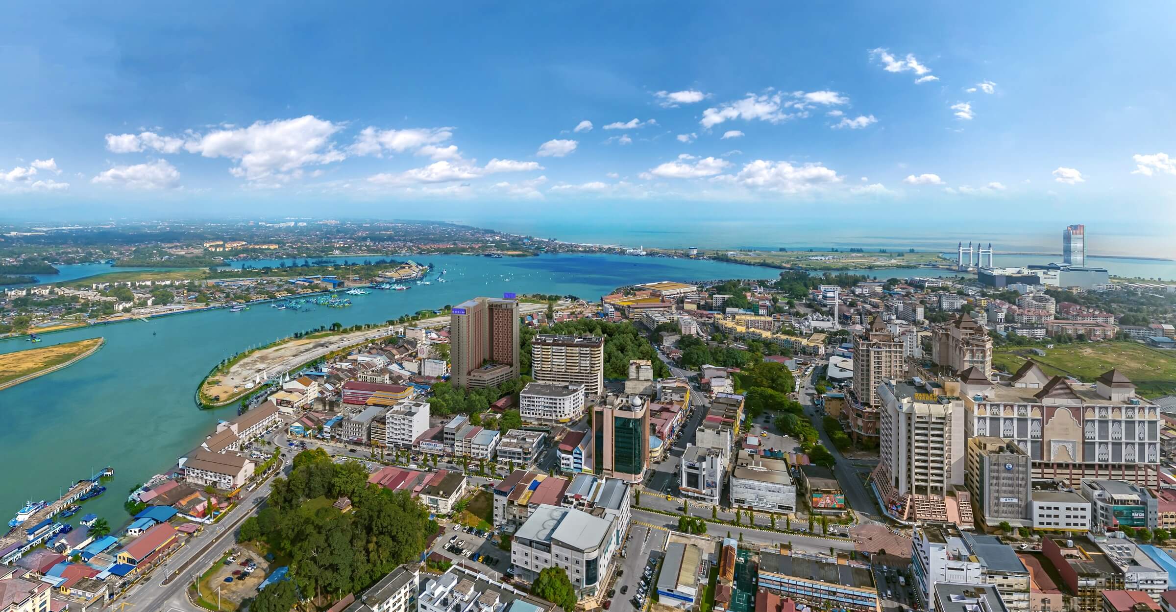 Pemandangan Udara Qubaz Suites