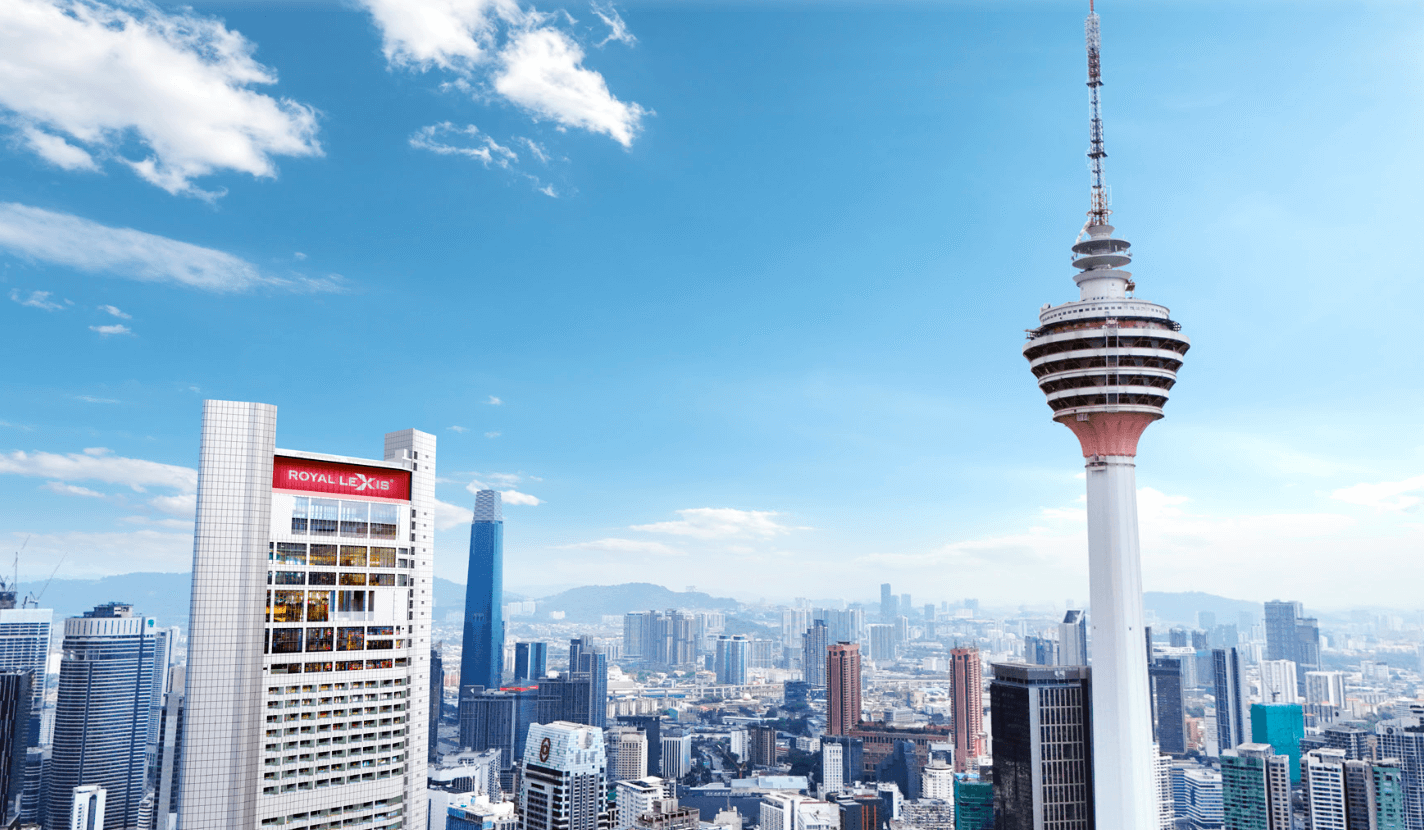 Strategic map showing Royal Lexis KLCC's 200m proximity to KLCC East MRT station