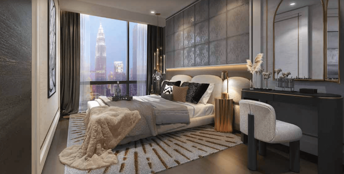 SO Residences 1-Bedroom Executive Layout Interior