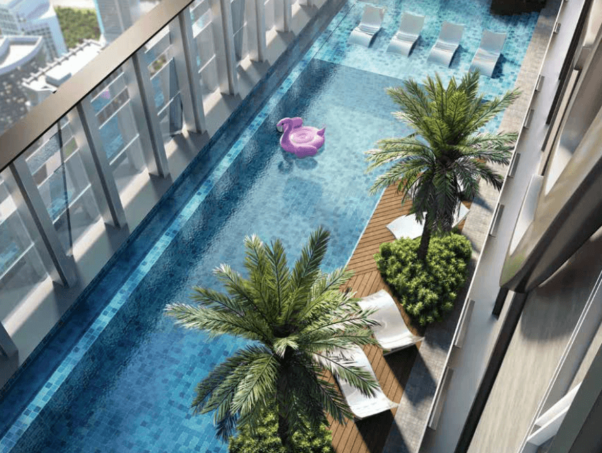 Premium lifestyle amenities and exclusive views at Oxley Towers