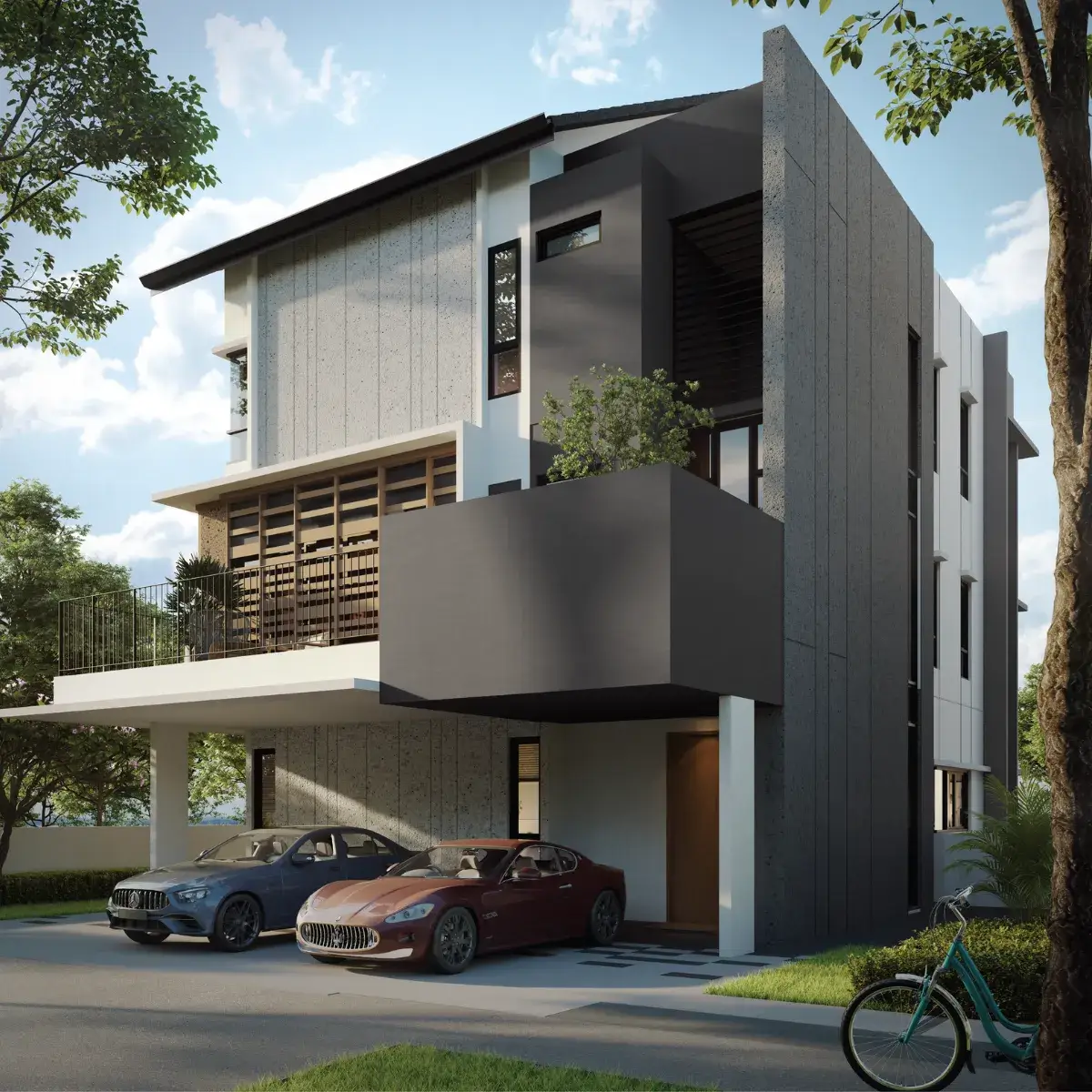 Type C Bungalow Facade