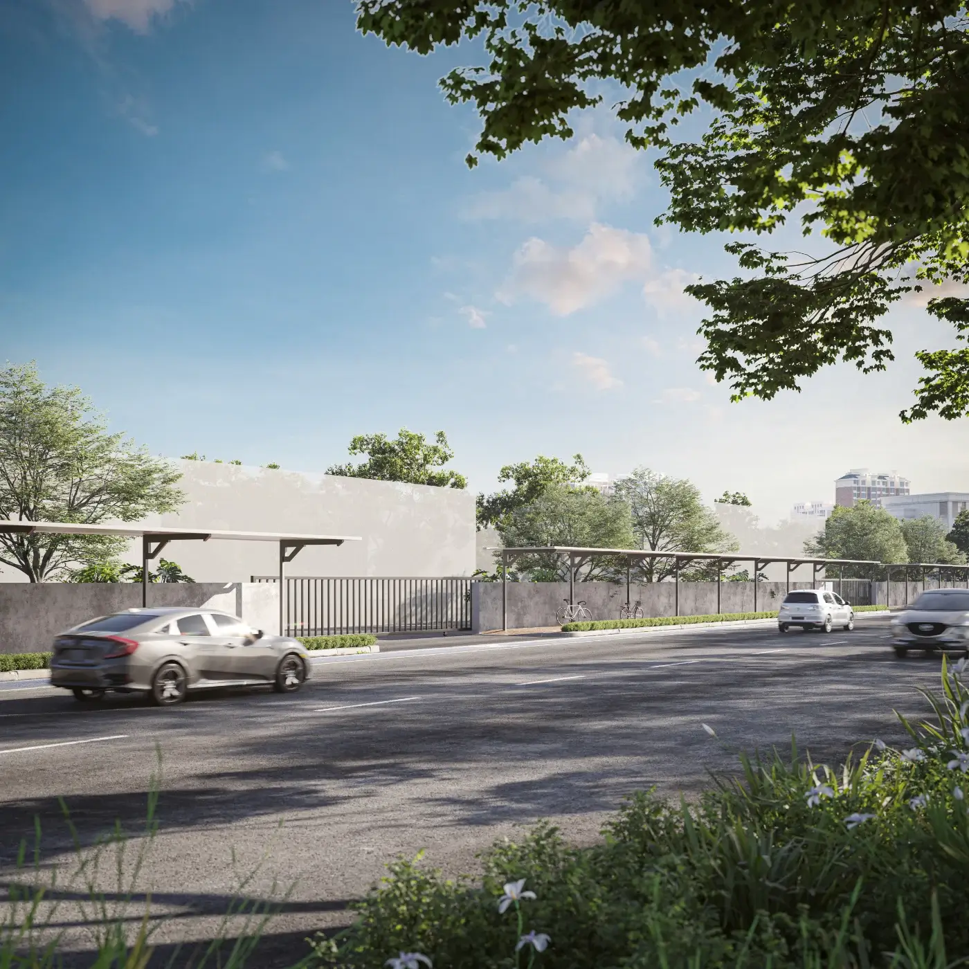 Covered Walkway Interior