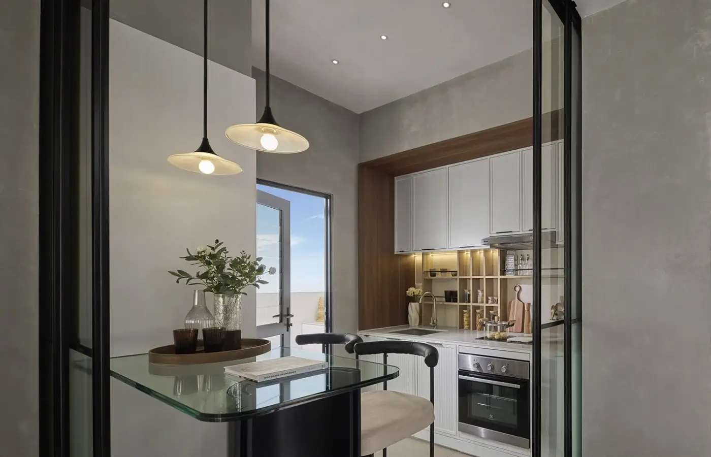 Semi Furnished Kitchen