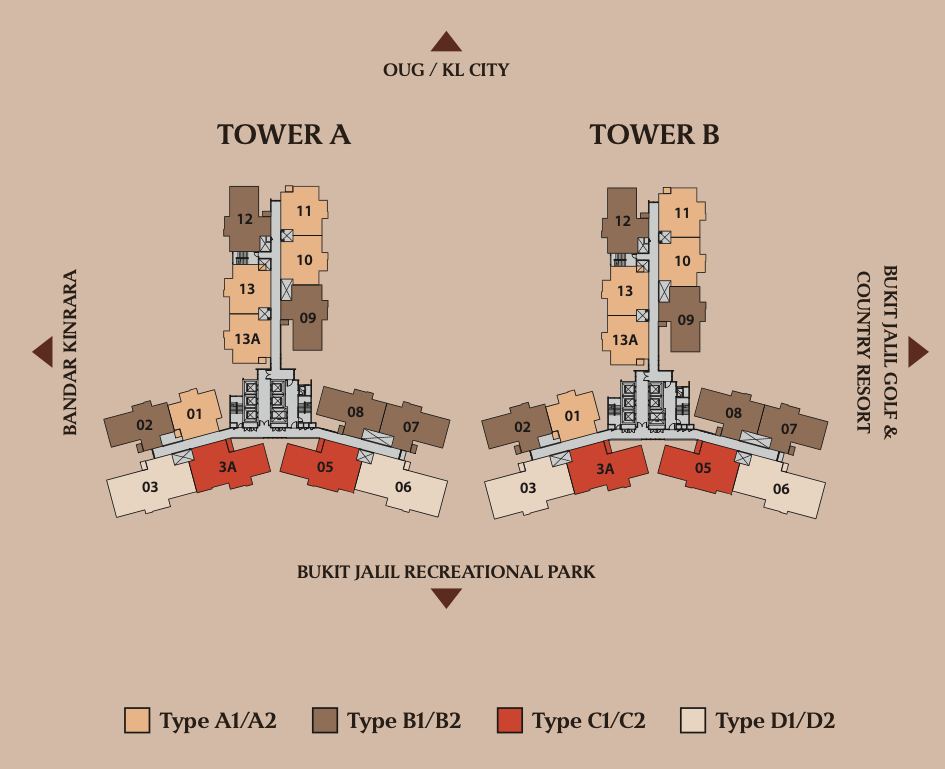 The Queenswoodz Bukit Jalil - Floor Plan