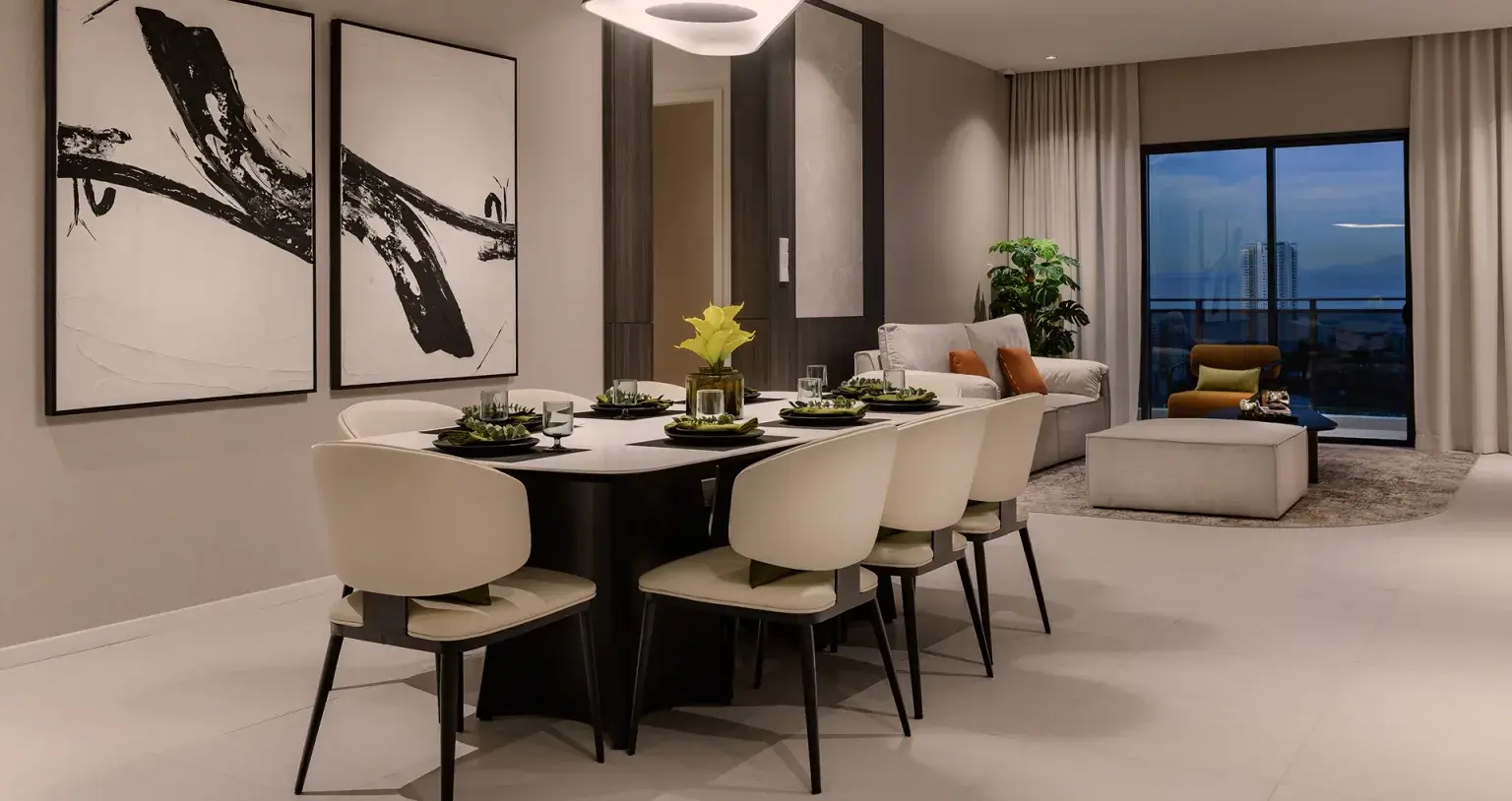 Spacious Living Room Waterstone