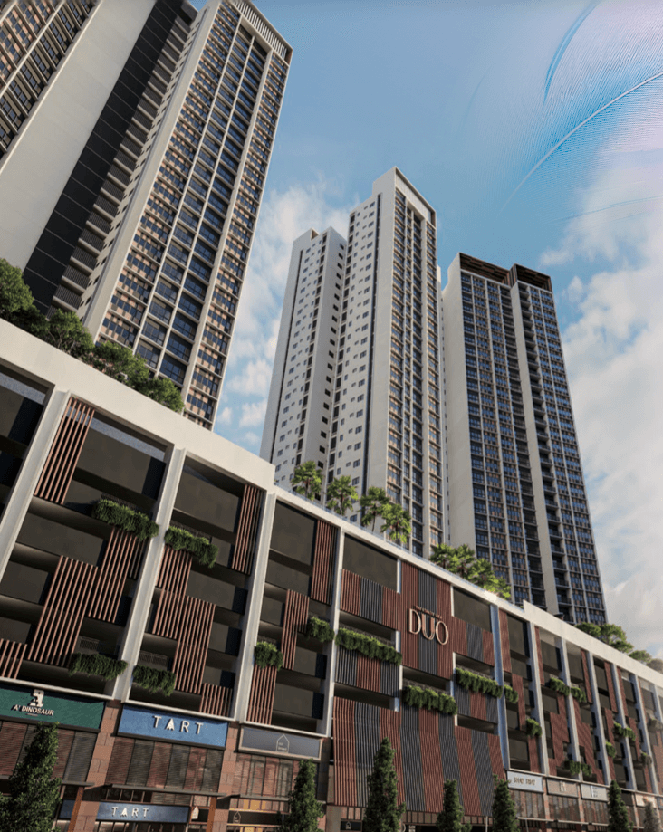 Lush facility deck at DUO