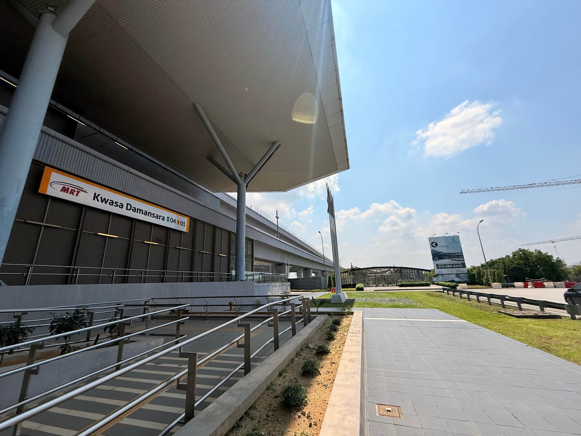 Actual Photo Near MRT