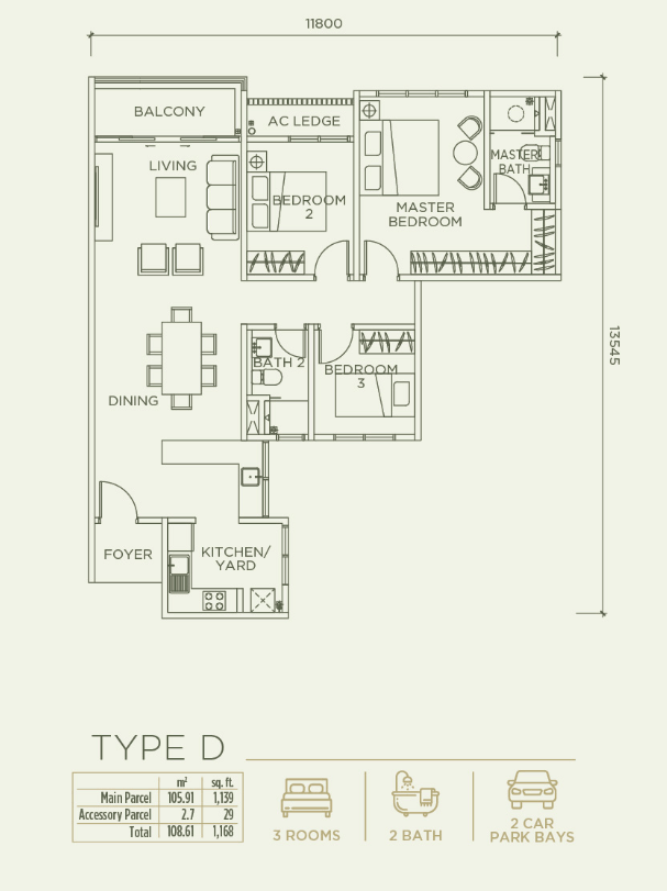 Type D Floor Plan